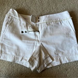 Loft chino shorts white (4)